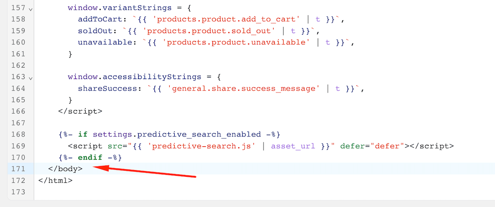 Shopify </body>